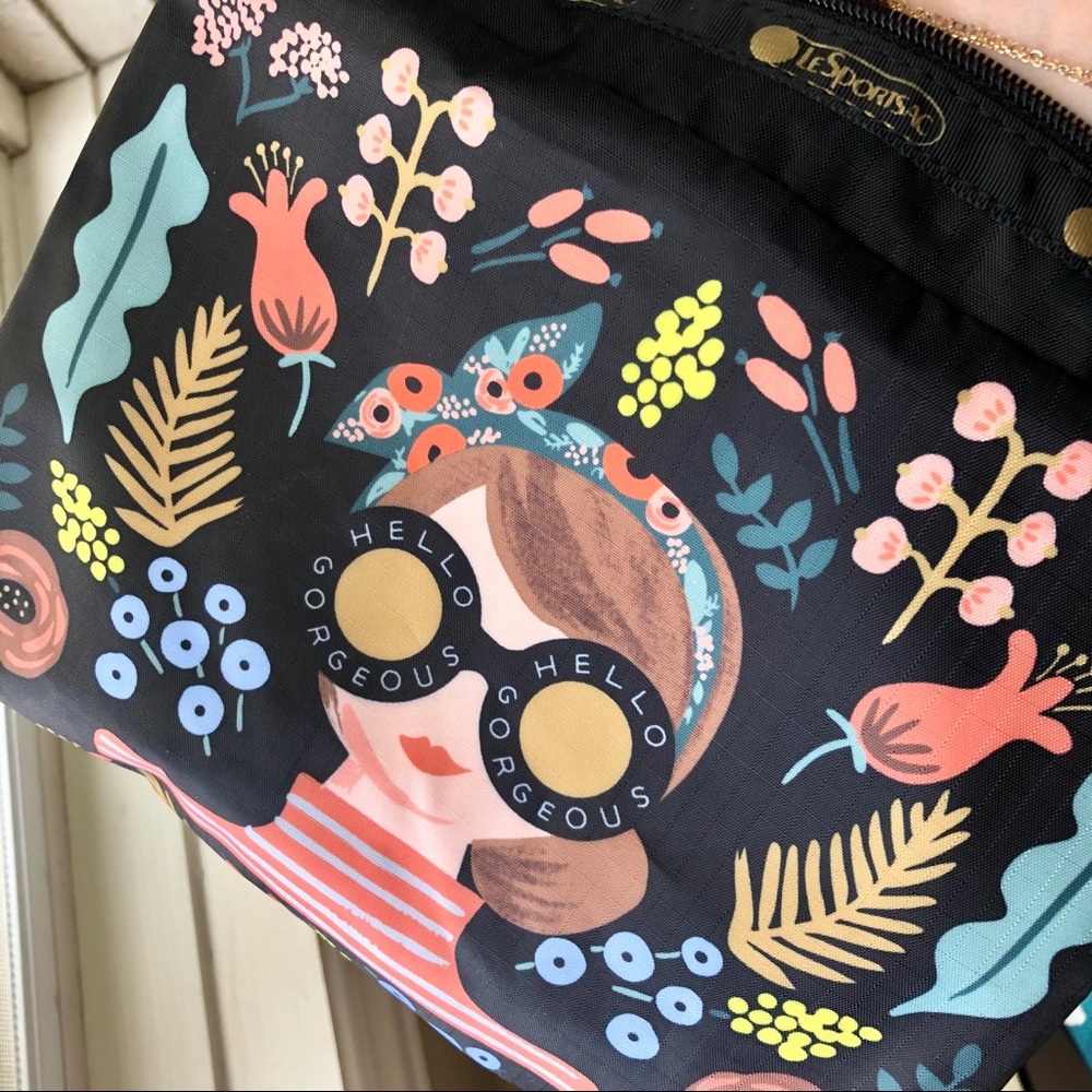 LeSportsac x Rifle Paper Co. XL Rectangular - Picture 5 of 6